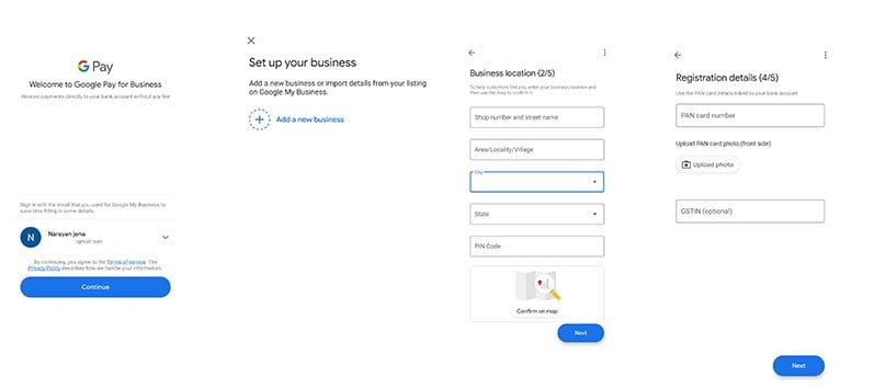 Setup Google Pay For Business - Fees & Charges. 2