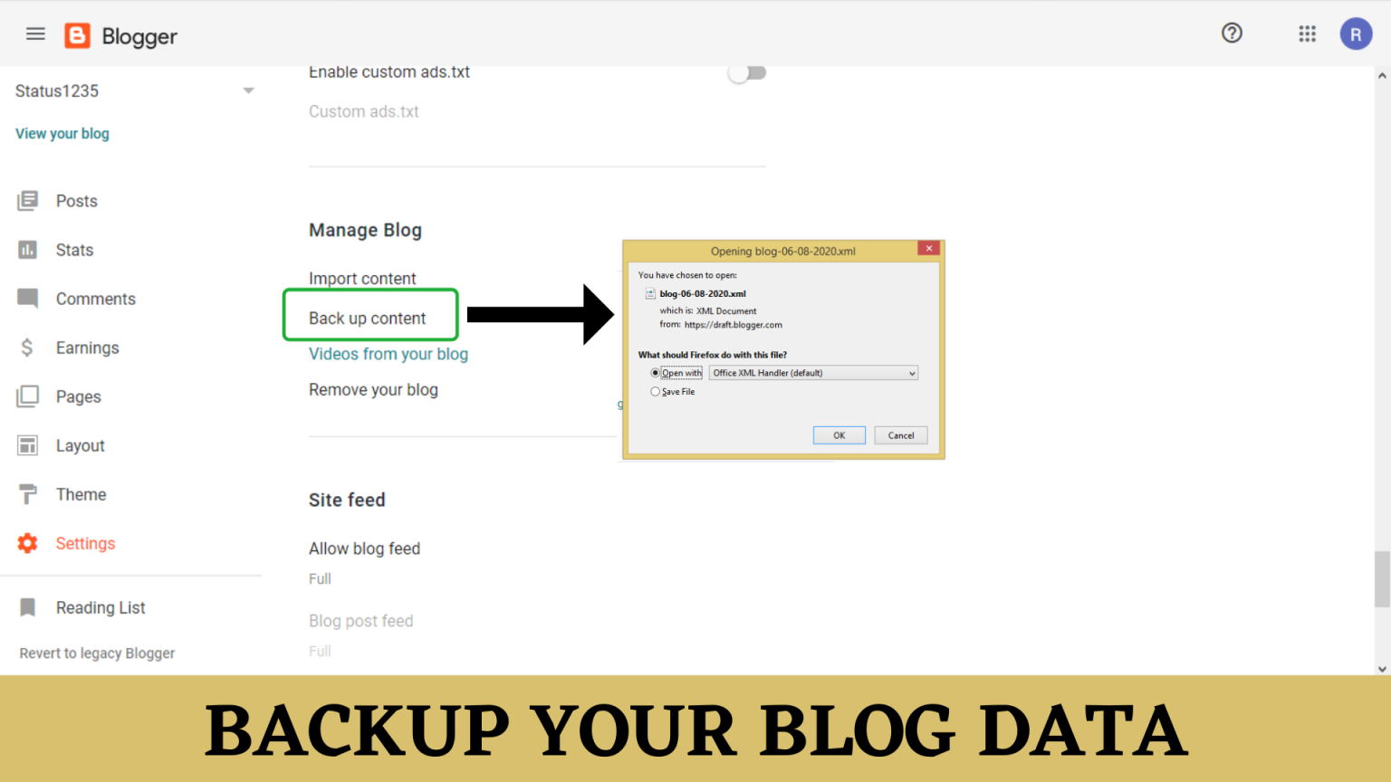 How To Delete A Blog On Blogger With ( 6 Easy Steps )